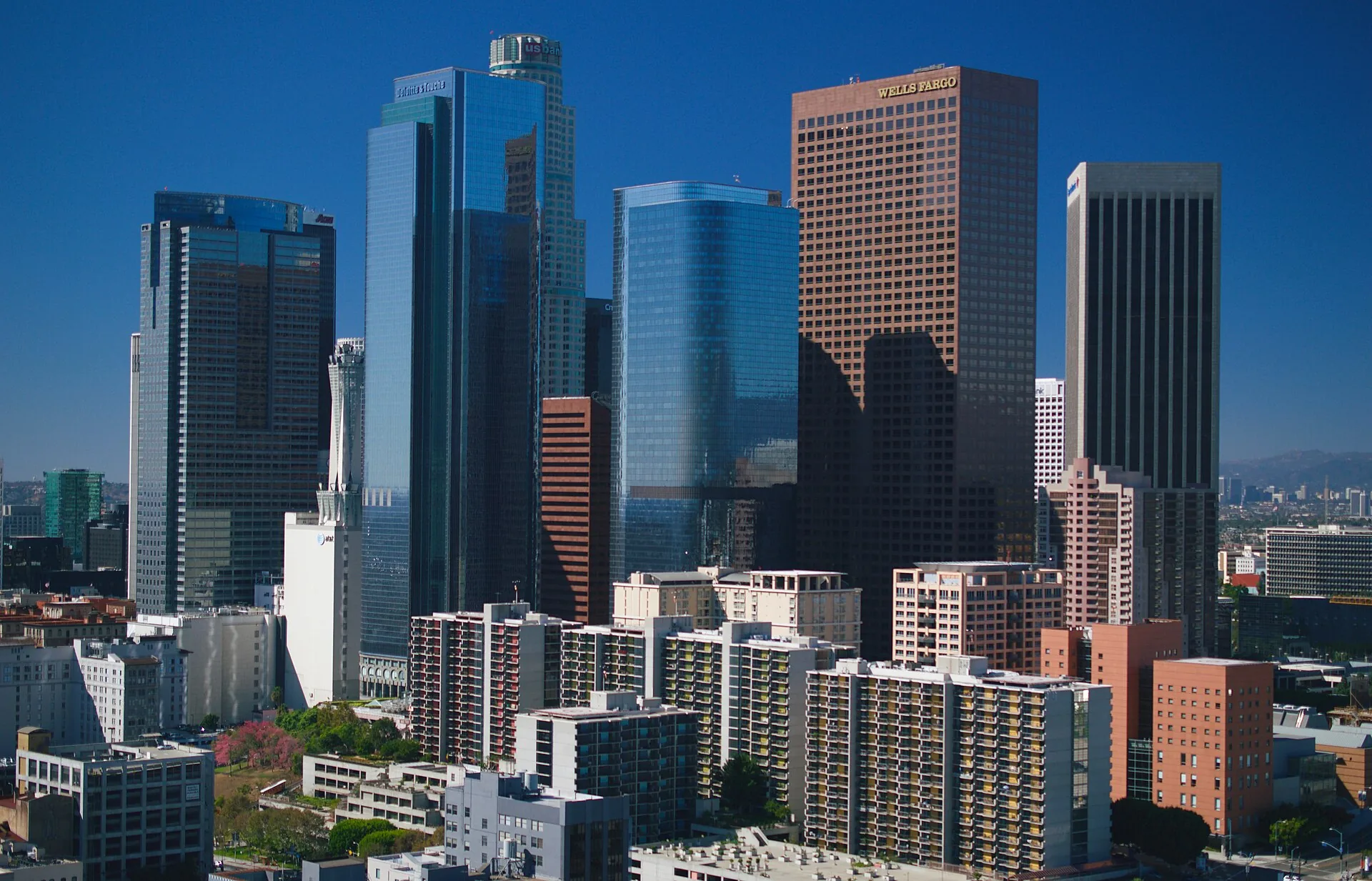 Skyline de Los Angeles, California — compras para familia en México con MandaFacil