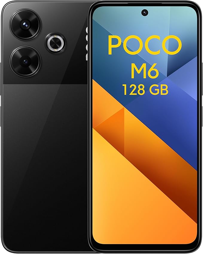 XIAOMI POCO M6 Smartphone 6GB+128GB, Black