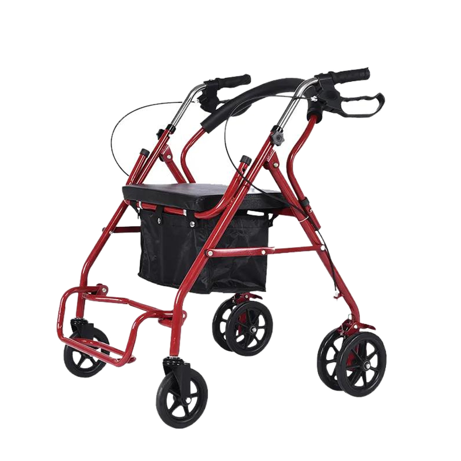 Andafacil® Rollator 2 en 1 Portatil Andadera y Silla de Traslado