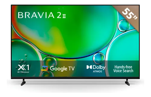 Pantalla Tv Sony Bravia 2 Dolby Atmos 4k Hdr K-55s20m2