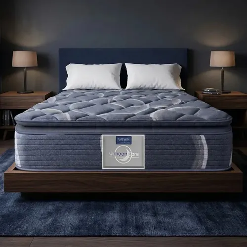 Colchón Matrimonial Restonic Zen Moon Care 135x190 Alta Densidad Ortopédico Semi Firme