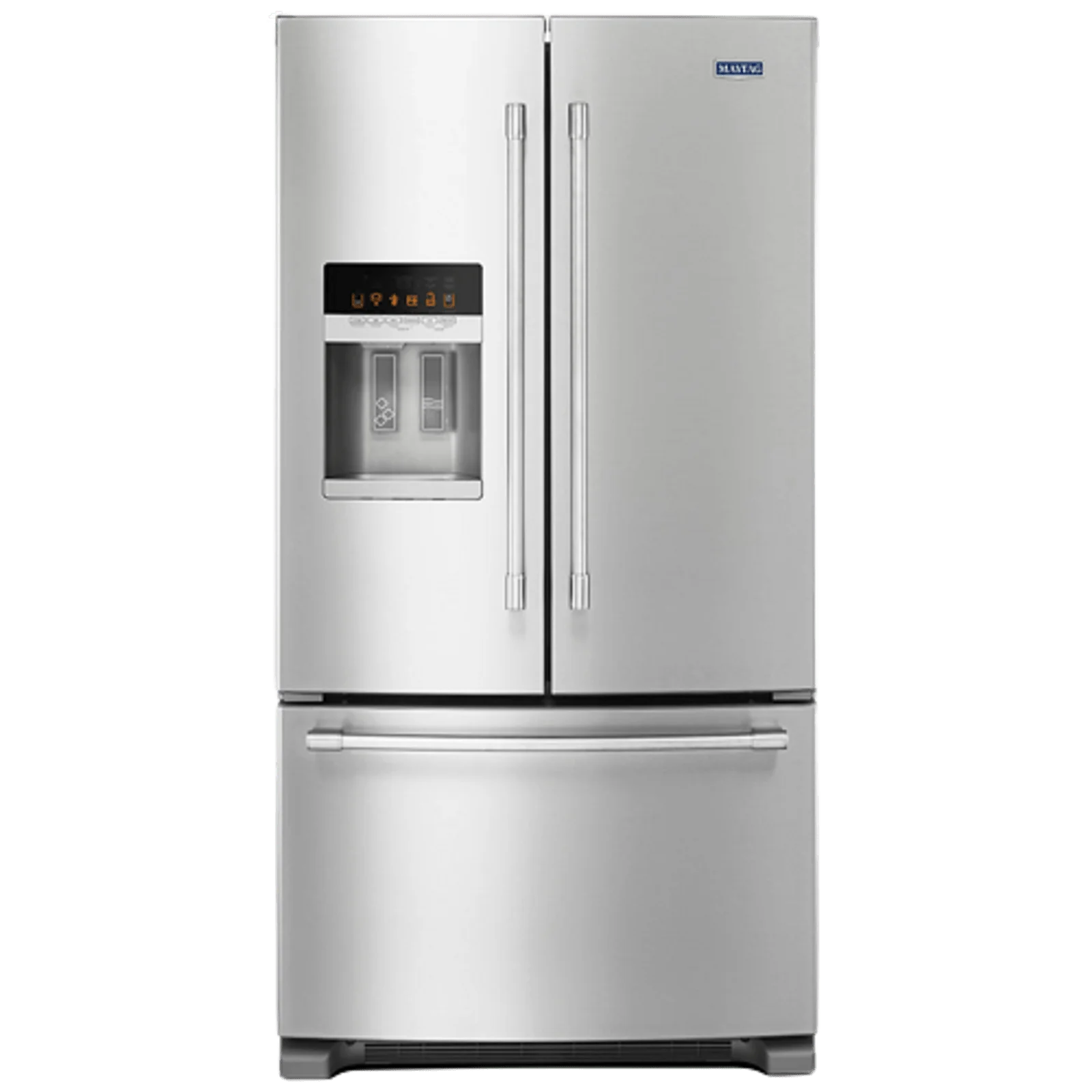Refrigerador Maytag MFI2570FEZ de 25 pies cúbicos French Door Acero Inox Antihuella