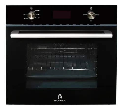 Horno Eléctrico Con Convección Supra De 60l Color Negro