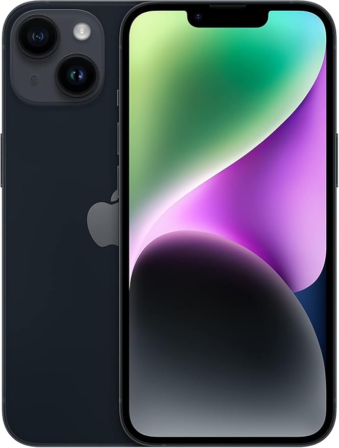 Apple iPhone 14 128GB Medianoche Desbloqueado (Reacondicionado) Esim