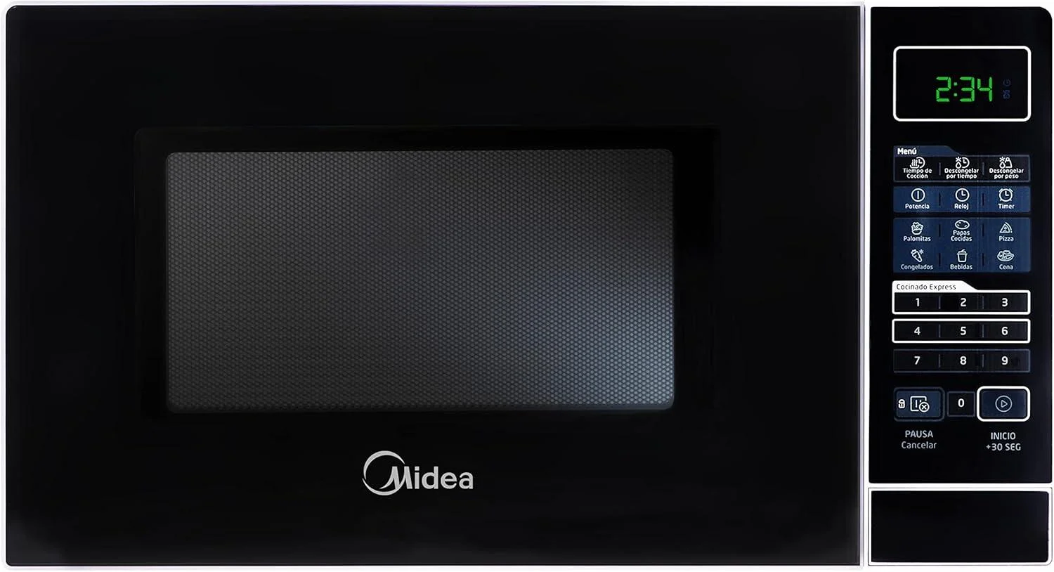 Horno Midea Microondas De 0.7 Pies Cúbicos MMDR07S2BW