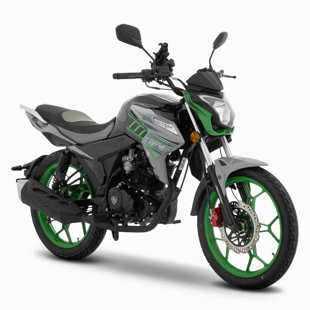 Motocicleta de Trabajo Italika FT200 GTS Gris con GPS
