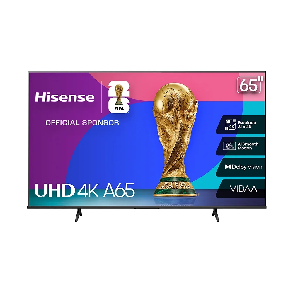 TV Hisense 65 pulgadas 65A65NV 4K Vidaa