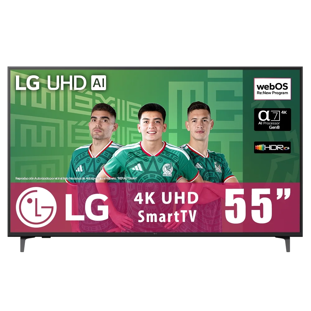 TV LG 55 Pulgadas 4K UHD AI ThinQ Smart TV LED 55UN6953ZUA