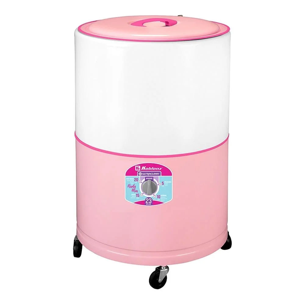 Lavadora Koblenz 23 Kilos Sistema de Polea Rosa