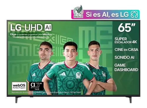 Smart Tv 65UA7500PSA Uhd Ai 4k 2025 65 Pulgadas LG 127V