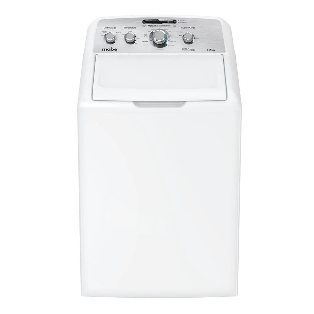 Lavadora Automática Mabe 19 Kg con Ciclo de Sanitizado LMA79114CBAK0 Blanca