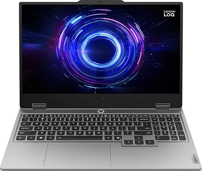 Lenovo LOQ 15 Laptop Gaming Intel Core i5-13450HX 16GB RAM 512GB SSD RTX 5050 8GB 15.6" FHD 144Hz IPS Teclado Retroiluminado Windows 11 Teclado