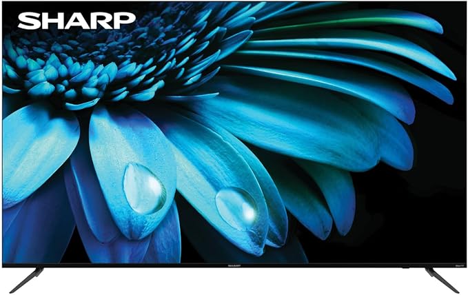 Pantalla Sharp 4K Smart LED TV de 65" - Roku TV con WiFi
