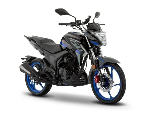 Motocicleta Italika 150Z Negra_